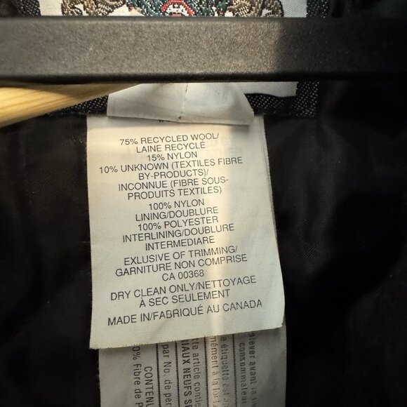 Avon Sportswear Wear & Tear Vintage Wool `North York Soccer 2XL Varsity Jacket - Picture 6 of 9